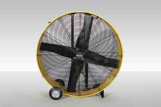 Il tamburo industriale del grande flusso d'aria smazza il fan 120W del pavimento di acciaio inossidabile 120W per la casa