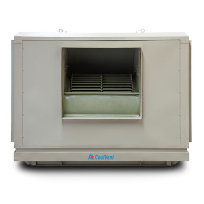 Tipo più fresco evaporativo industriale dispositivo di raffreddamento di aria 60000M3/H 15kW del ventilatore centrifugo montato tetto