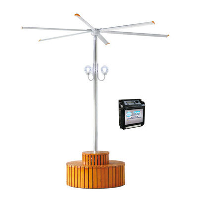 Ventilatore da soffitto industriale di KCoolVent HVLS grande per grande spazio, motore del cambio 1.5kW, pale del ventilatore della lega di alluminio