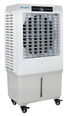 Ventola di raffreddamento mobile telecomandata dell'acqua del dispositivo di raffreddamento di aria del salone 4000m3/h 40L