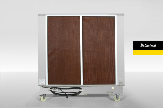 Dispositivo di raffreddamento evaporativo all'aperto dell'interno 1.1kW del compatto 40000M3/H