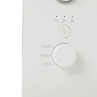 Riscaldamento 2 che mette fan portatile Heater Timer Control Thermostat 0.8KG 1.2KG